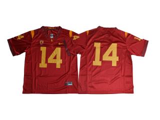 2017 New USC Trojans 14 Sam Darnold College Limited Football Jersey Red