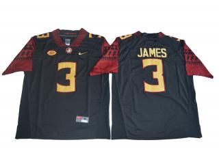 2017 New Florida State Seminoles 3 Derwin James College Limited Football Jersey Black