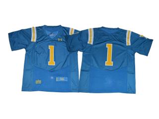 2017 New UCLA Bruins 1 Soso Jamabo College Limited Football Jersey Blue