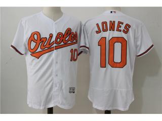 Baltimore Orioles 10 Adam Jones Flexbase Baseball Jersey White