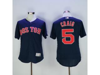 Boston Red Sox 5 Allen Craig Flexbase Baseball Jersey Navy Blue