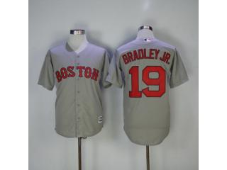 Boston Red Sox 19 Jackie Bradley Jr.Baseball Jersey Gray