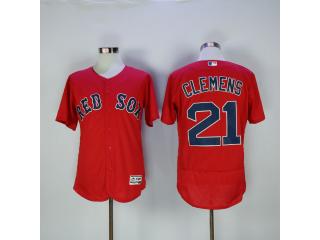 Boston Red Sox 21 Roger Clemens Flexbase Baseball Jersey
