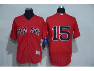 Boston Red Sox 15 Dustin Pedroia Flexbase Baseball Jersey