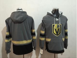 2018 Classic Vegas Golden Knights blank Ice Hoodies Hockey Jersey Gray