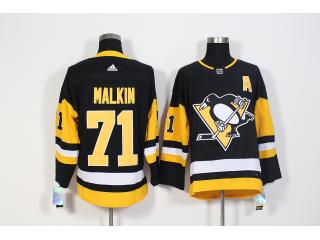 Adidas Pittsburgh Penguins 71 Evgeni Malkin Ice Hockey Jersey Black
