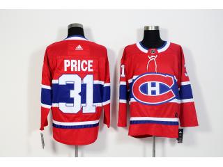 Adidas Montreal Canadiens 31 Carey Price Ice Hockey Jersey Red