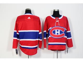 Adidas Montreal Canadiens Blank Ice Hockey Jersey Red