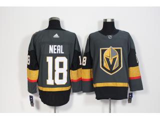 Adidas Vegas Golden Knights 18 James Neal Ice Hockey Jersey Gray