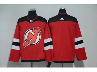 Adidas New Jersey Devils Blank Ice Hockey Red