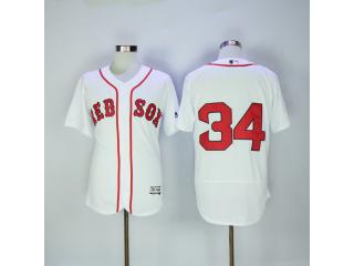 Boston Red Sox 34 David Ortiz Flexbase Baseball Jersey White