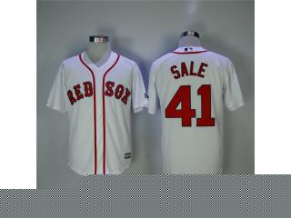 Boston Red Sox 41 Chris Sale Baseball Jersey White