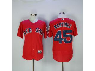 Boston Red Sox 45 Pedro Martinez Flexbase Baseball Jersey
