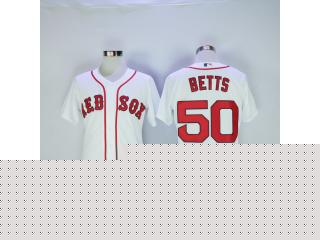 Boston Red Sox 50 Mookie Betts Flexbase Baseball Jersey White
