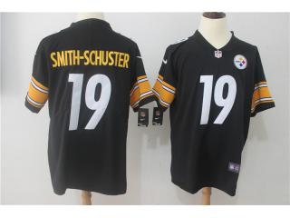 Pittsburgh Steelers 19 JuJu Smith-Schuster Football Jersey Legend Black