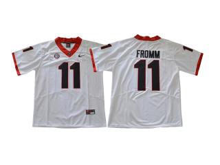 2017 New Georgia Bulldogs 11 Jake Fromm ollege Limited Football Jersey White