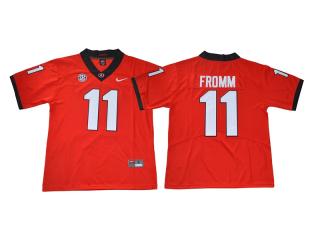 2017 New Georgia Bulldogs 11 Jake Fromm ollege Limited Football Jersey Red