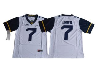 2017 New West Virginia Mountaineers 7 Will Grier Limited Football Jersey White