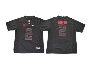 2017 New Alabama Crimson 2 Tide Jalen Hurts College Limited Football Jersey Black