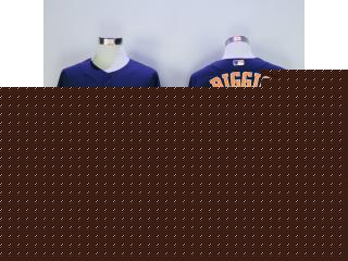 Houston Astros 7 Craig Biggio FlexBase Baseball Jersey Navy Blue