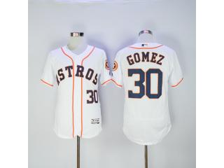 Houston Astros 30 Carlos Gomez FlexBase Baseball Jersey White