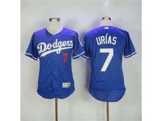 Los Angeles Dodgers 7 Julio Urias Flexbase Baseball Jersey Blue