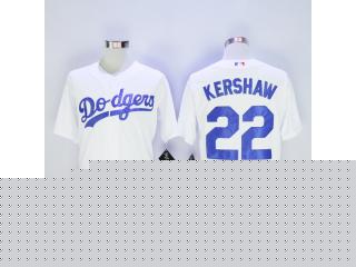 Los Angeles Dodgers 22 Clayton Kershaw Baseball Jersey White