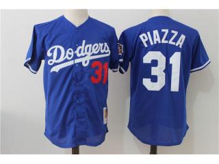 Los Angeles Dodgers 31 Joc Pederson Baseball Jersey blue retro cave cloth