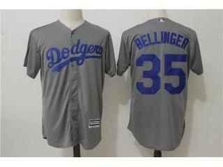 Los Angeles Dodgers 35 Cody Bellinger Baseball Jersey Gray