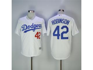 Los Angeles Dodgers 42 Jackie Robinson Baseball Jersey White