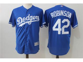 Los Angeles Dodgers 42 Jackie Robinson Baseball Jersey Blue