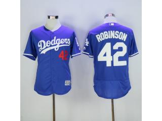 Los Angeles Dodgers 42 Jackie Robinson Flexbase Baseball Jersey Blue
