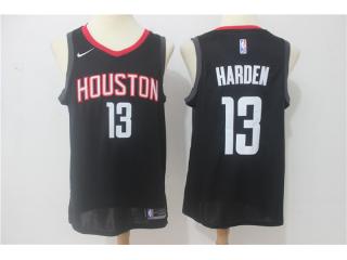 Nike Houston Rockets 13 James Harden Basketball Jersey Black Fan Edition