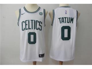 2017-2018 Nike Boston Celtics 0 Jayson Tatum Basketball Jersey White Fan Edition