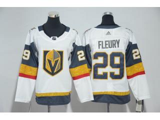 Youth Adidas Vegas Golden Knights 29 Marc-Andre Fleury Ice Hockey Jersey White