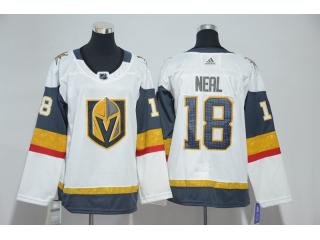 Youth Adidas Vegas Golden Knights18 James Neal Ice Hockey Jersey White