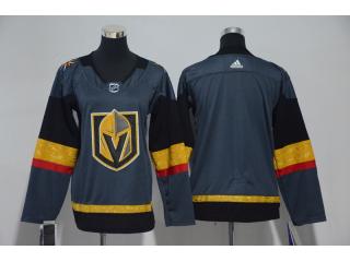 Youth Adidas Vegas Golden Knights blank Ice Hockey Jersey Gray
