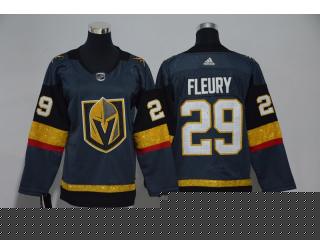 Youth Adidas Vegas Golden Knights 29 Marc-Andre Fleury Ice Hockey Jersey Gray