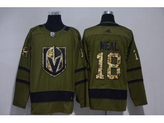 Adidas Vegas Golden Knights 18 James Neal Ice Hockey Jersey Green