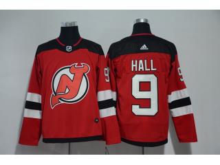 Adidas New Jersey Devils 9 Cherry Hill Ice Hockey Red