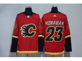 Adidas Calgary Flames 23 Sean Monahan Ice Hockey Jersey Red