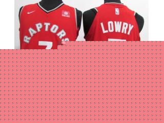 2017-2018 Nike Toronto Raptors 7 Kyle Lowry Basketball Jersey Red Player Edition