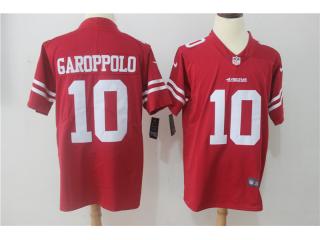 San Francisco 49ers 10 Jimmy Garoppolo Football Jersey Legend Red