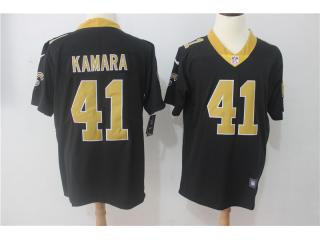 New Orleans Saints 41 Alvin Kamara Football Jersey Legend Black