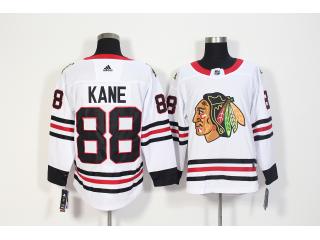 Adidas Chicago Blackhawks 88 Patrick Kane Ice Hockey Jersey White