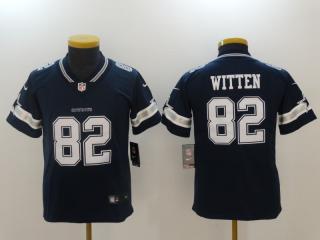 Youth Dallas Cowboys 82 Jason Witten Football Jersey Legend Navy Blue