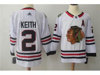 Adidas Colorado Avalanche 2 Duncan Keith Ice Hockey Jersey White