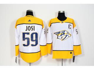 Adidas Nashville Predators 59 Roman Josi Ice Hockey Jersey White