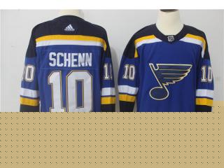Adidas St. Louis Blues 10 Brayden Schenn Ice Hockey Jersey Blue