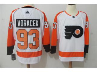 Adidas Philadelphia Flyers 93 Jakub Voracek Ice Hockey Jersey White